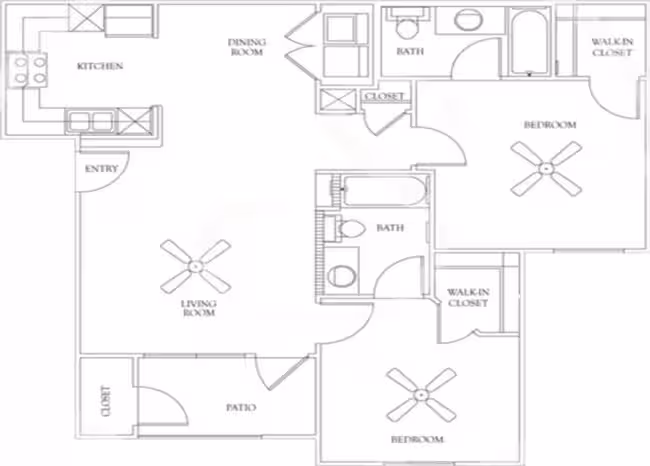 Unit 334 floor plan